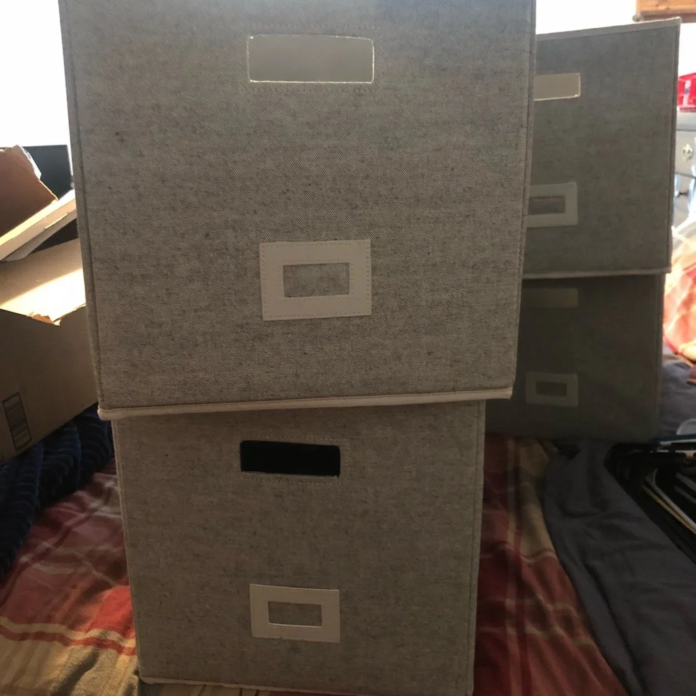 Laundry cube organizers (6)